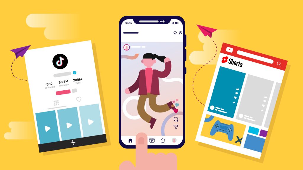 What are the latest digital marketing trends 2025 ? short form video header